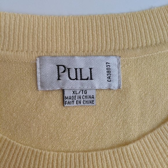 Puli Yellow half sleeve Top. XL - Picture 11 of 13
